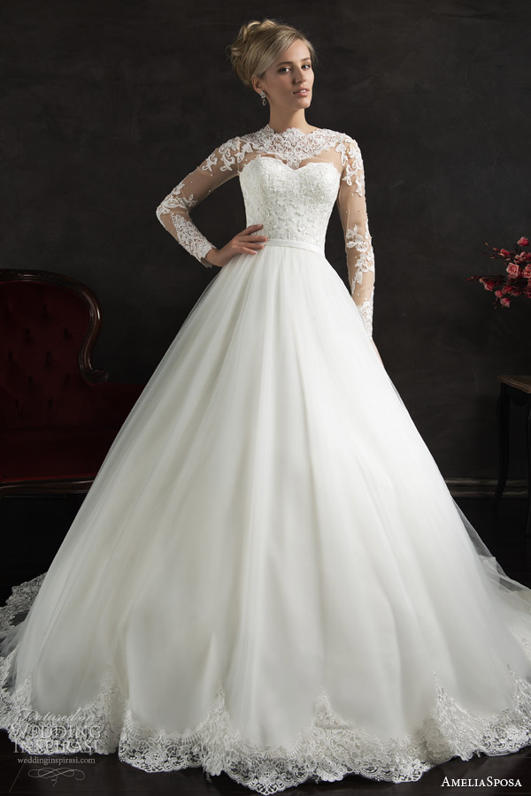 ameliasposa 2015婚纱礼服系列