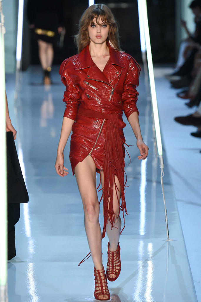 alexandre vauthier 2015秋冬巴黎时装秀