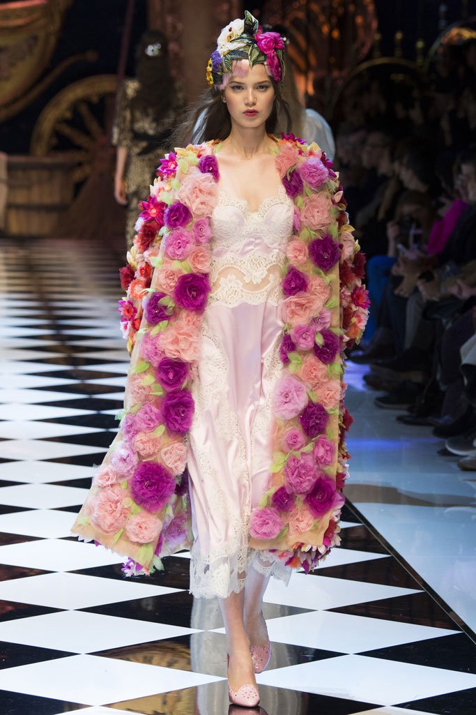 dolce & gabbana（杜嘉班纳）2016米兰时装周女装秀