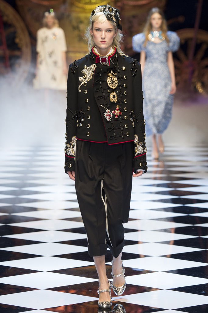 dolce & gabbana 2016秋冬流行发布