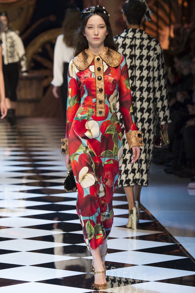 dolce & gabbana 2016秋冬流行发布