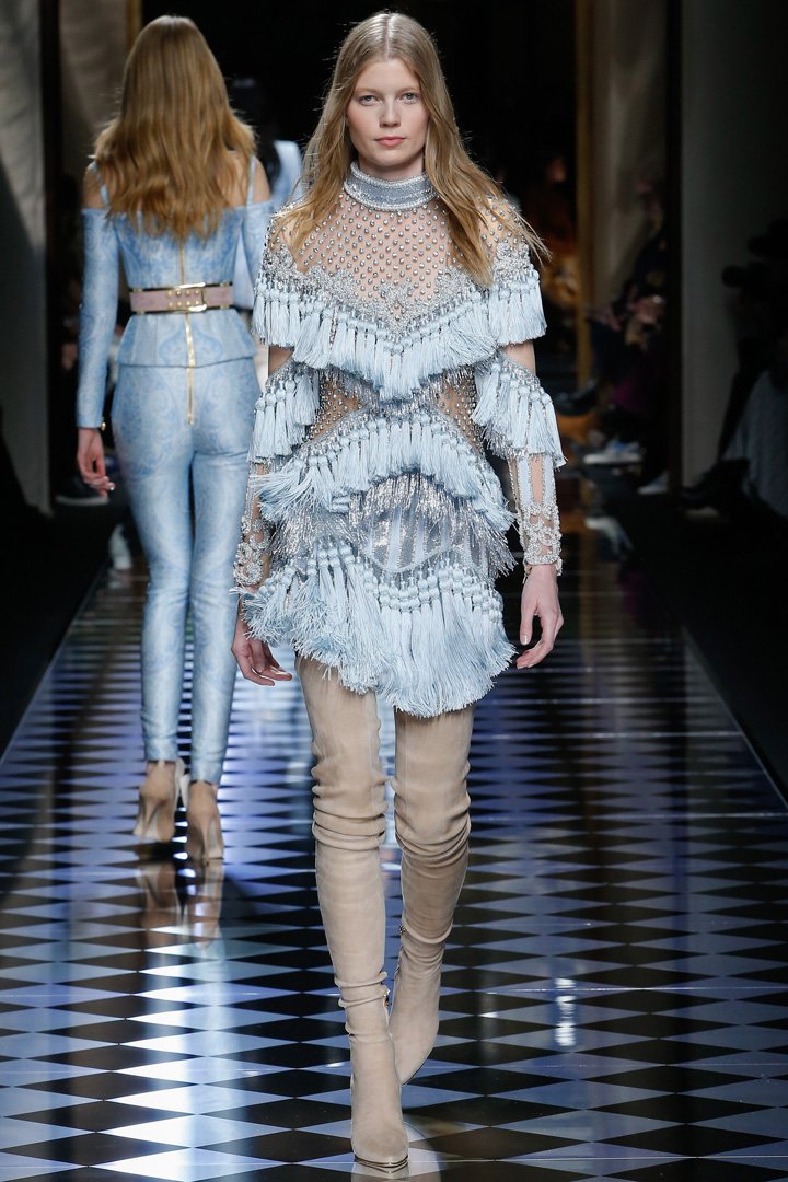 balmain（巴尔曼）2016巴黎时装周女装秀