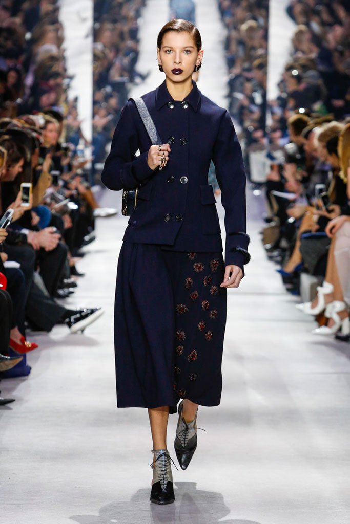 christian dior 2016巴黎时装周秋冬女装秀