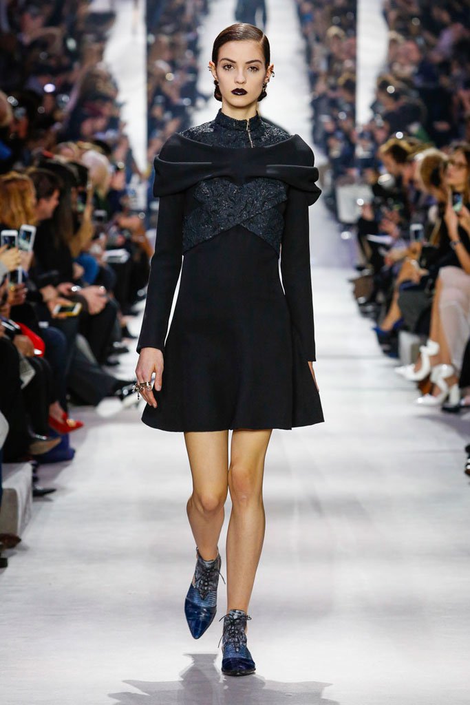 christian dior 2016巴黎时装周秋冬女装秀