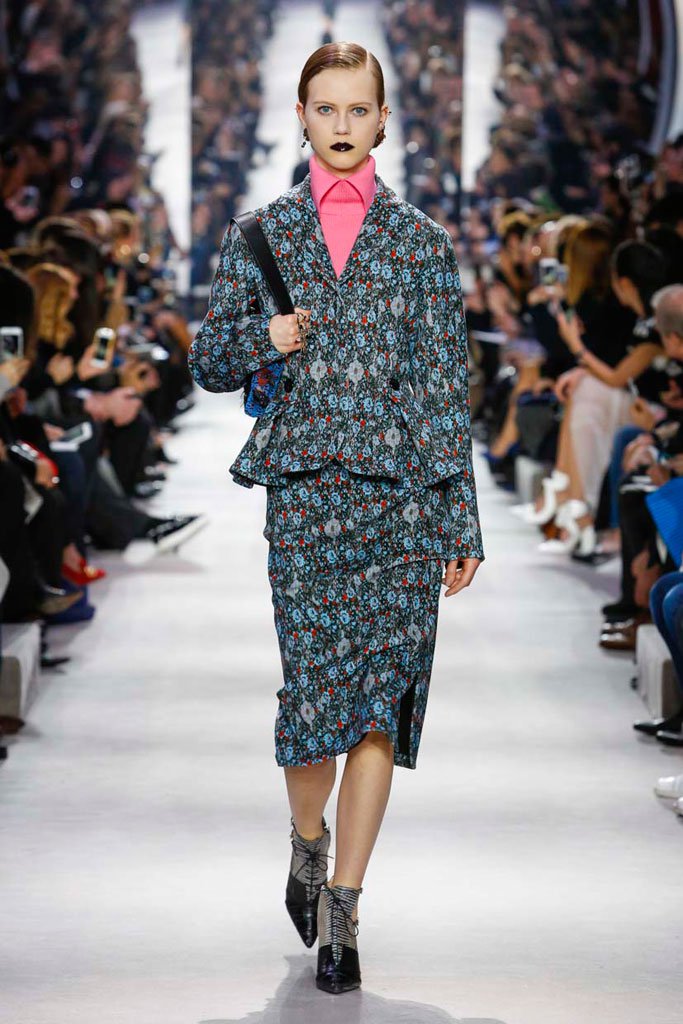 christian dior 2016巴黎时装周秋冬女装秀
