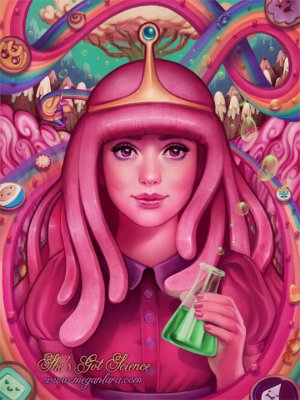 megan lara人物插画
