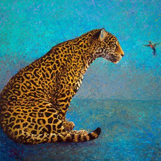 iris scott 的画作欣赏 摇曳于微风中的手感画