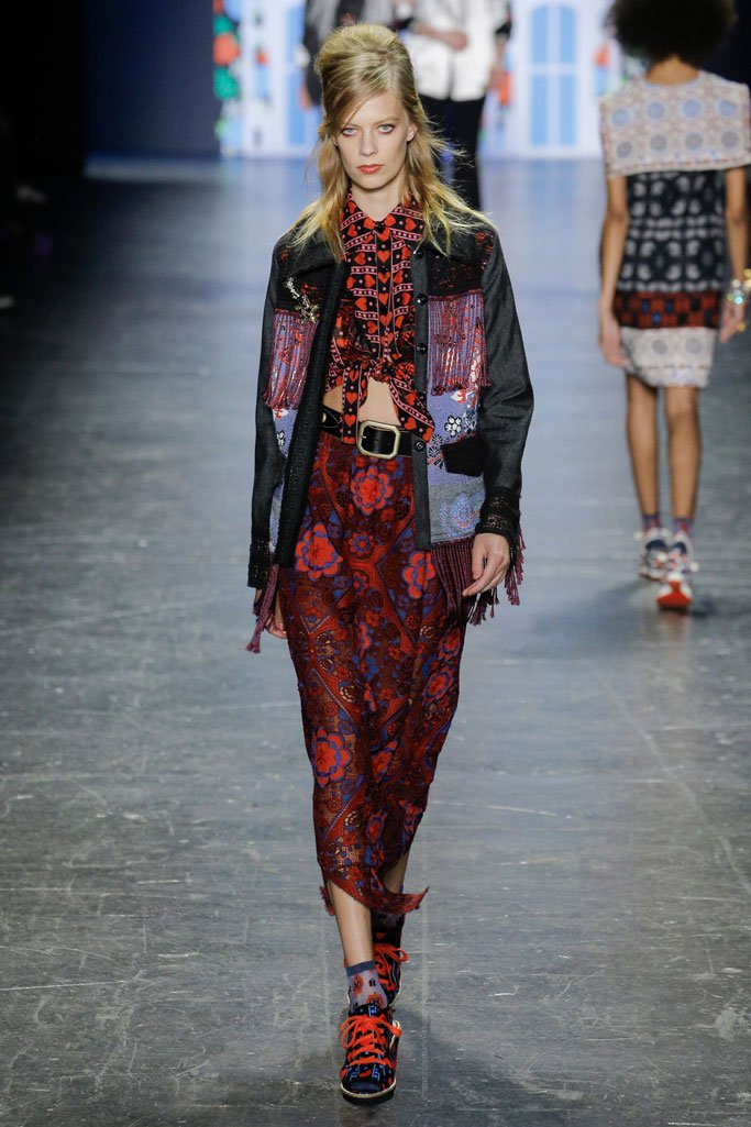 anna sui（安娜苏）2017纽约时装周女装秀