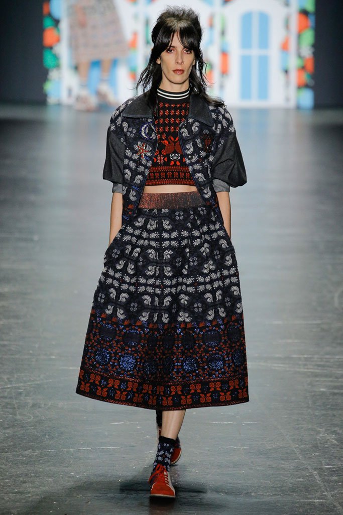 anna sui（安娜苏）2017纽约时装周女装秀