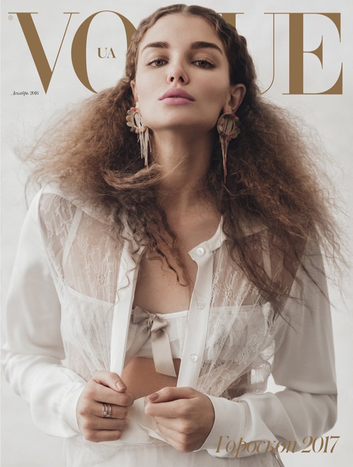 模特daria konovalova 演绎《vogue》时尚杂志大片