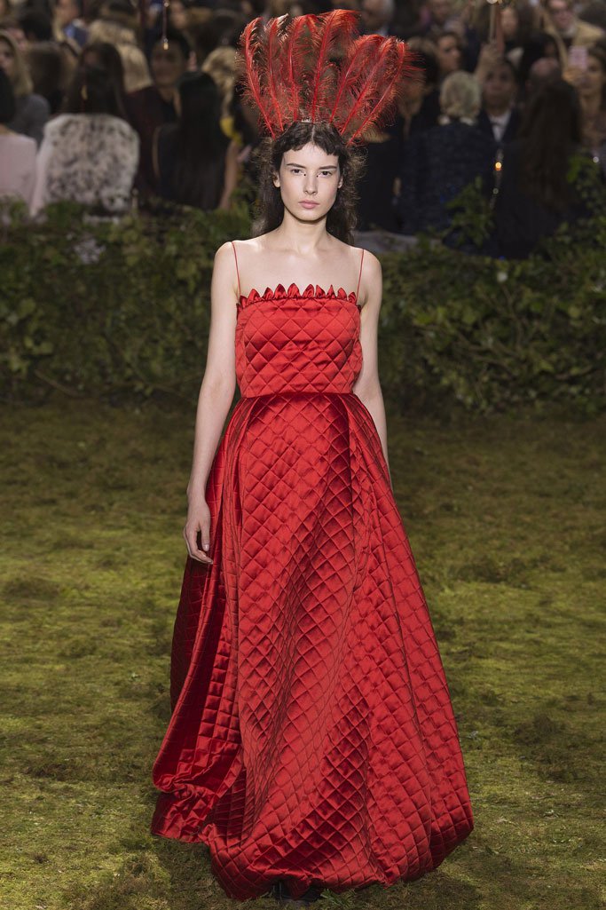 christian dior 2017春夏巴黎时装周时装秀