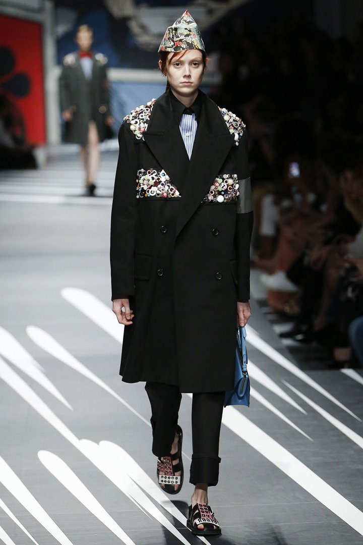 prada（普拉达）2018米兰时装周时装秀