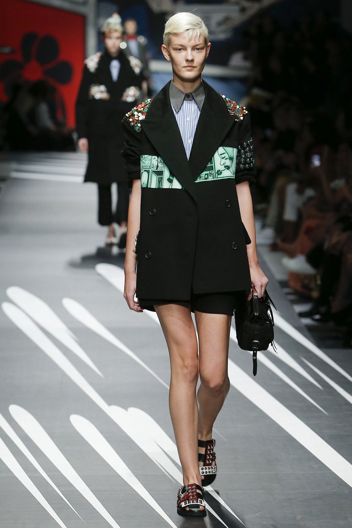 prada（普拉达）2018米兰时装周时装秀
