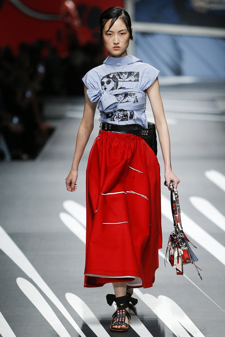 prada（普拉达）2018米兰时装周时装秀