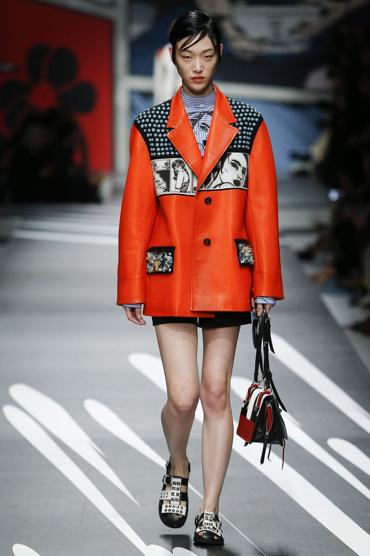 prada（普拉达）2018米兰时装周时装秀
