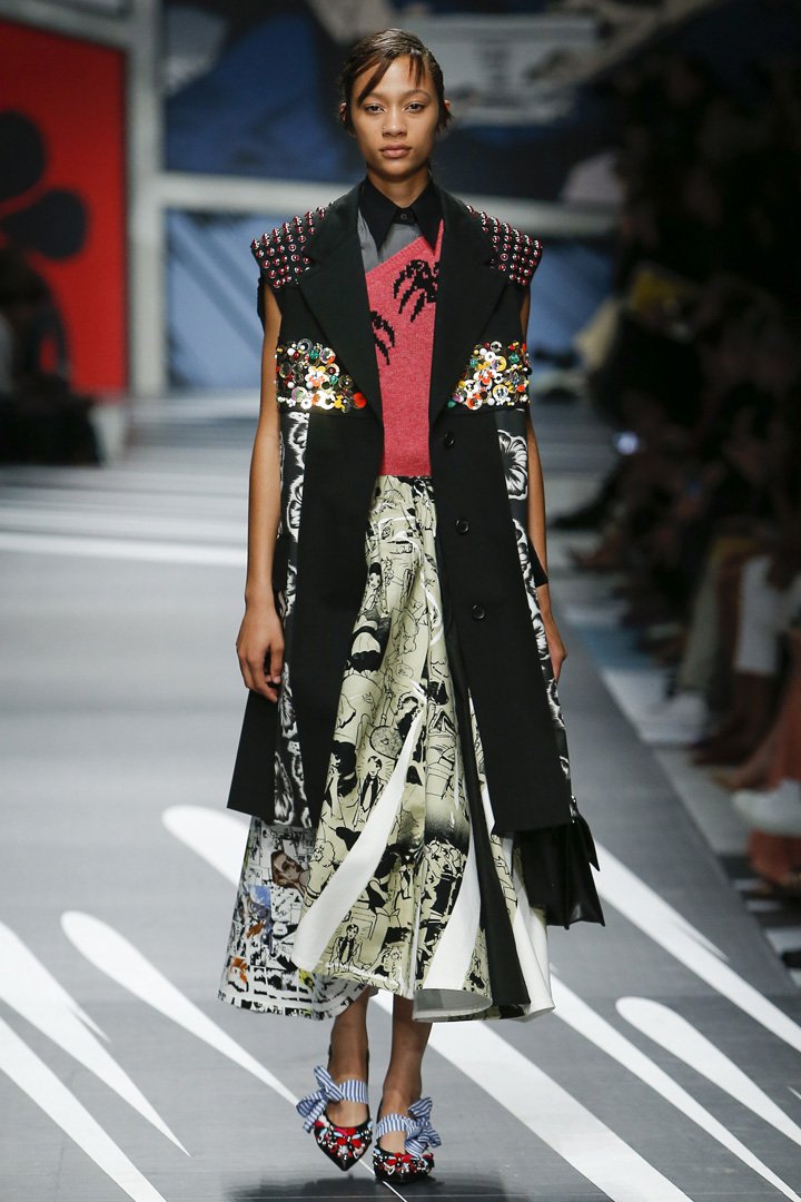 prada（普拉达）2018米兰时装周时装秀
