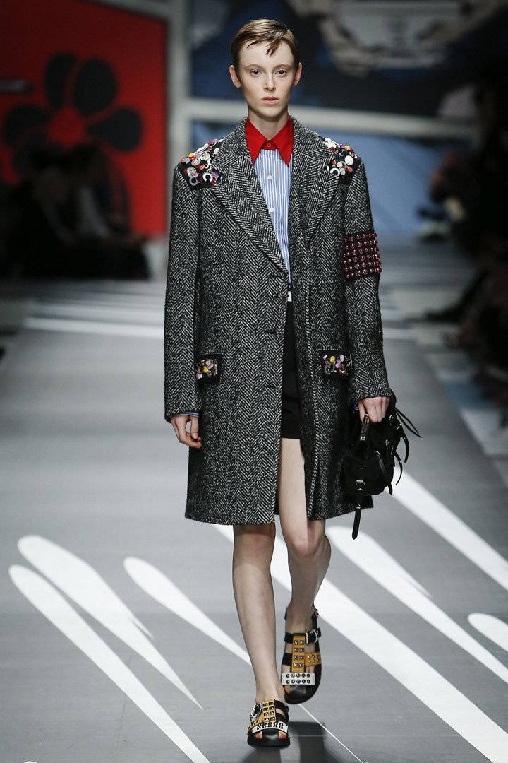 prada（普拉达）2018米兰时装周时装秀