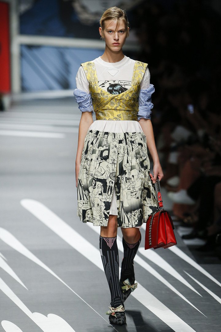 prada（普拉达）2018米兰时装周时装秀