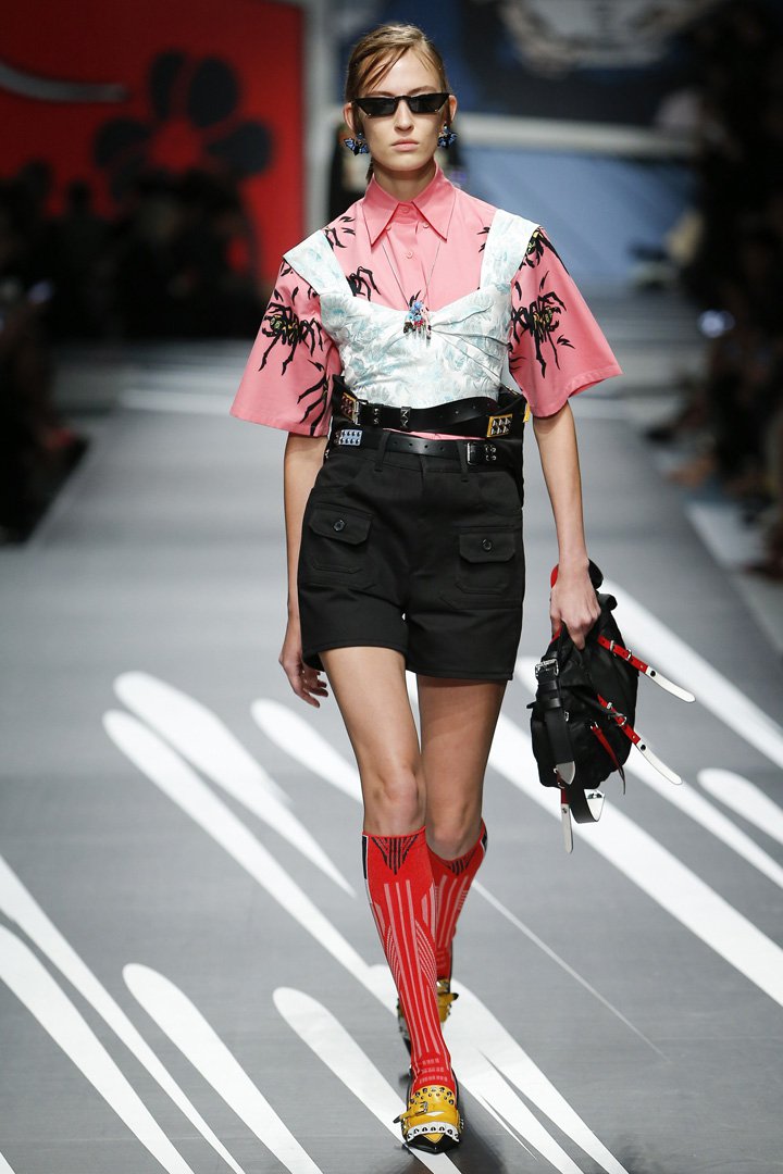 prada（普拉达）2018米兰时装周时装秀