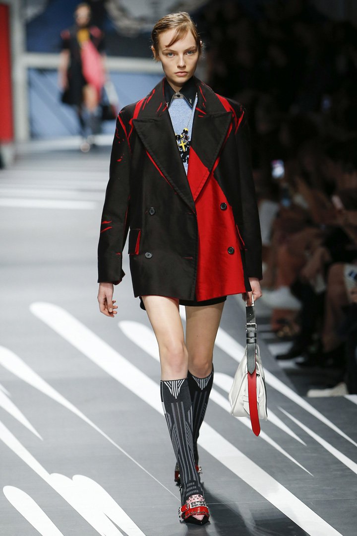 prada（普拉达）2018米兰时装周时装秀