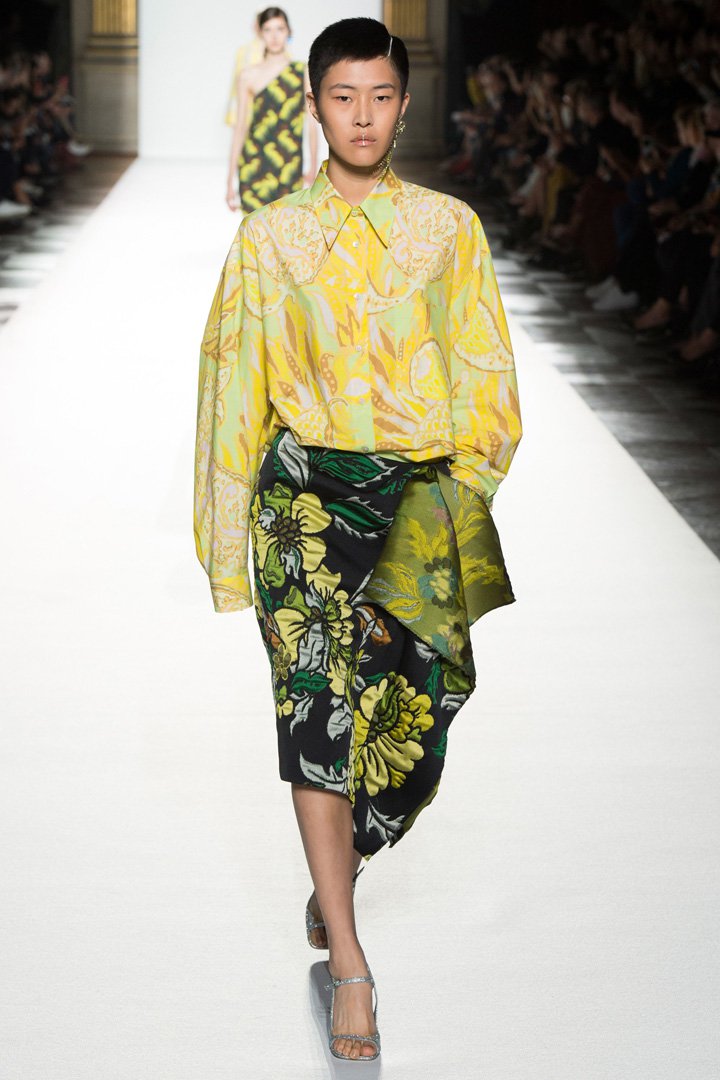 dries van noten 2018巴黎时装周时装秀