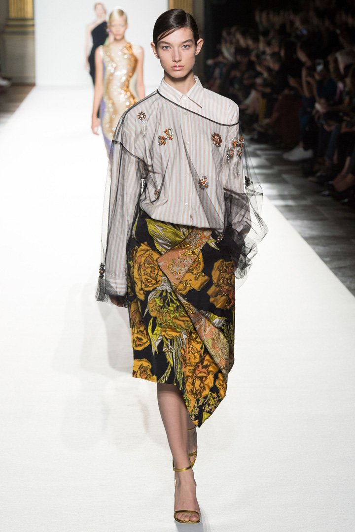 dries van noten 2018巴黎时装周时装秀