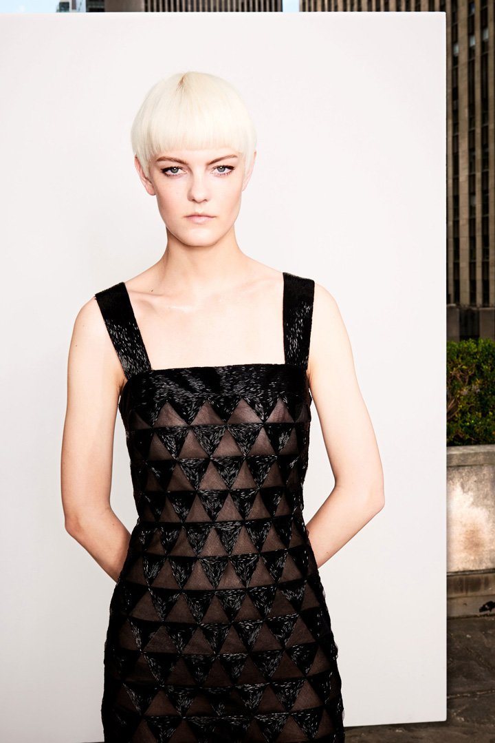 oscar de la renta 2018早春时尚服装造型图