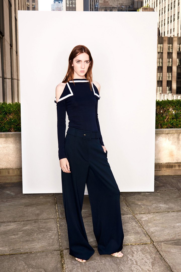 oscar de la renta 2018早春时尚服装造型图