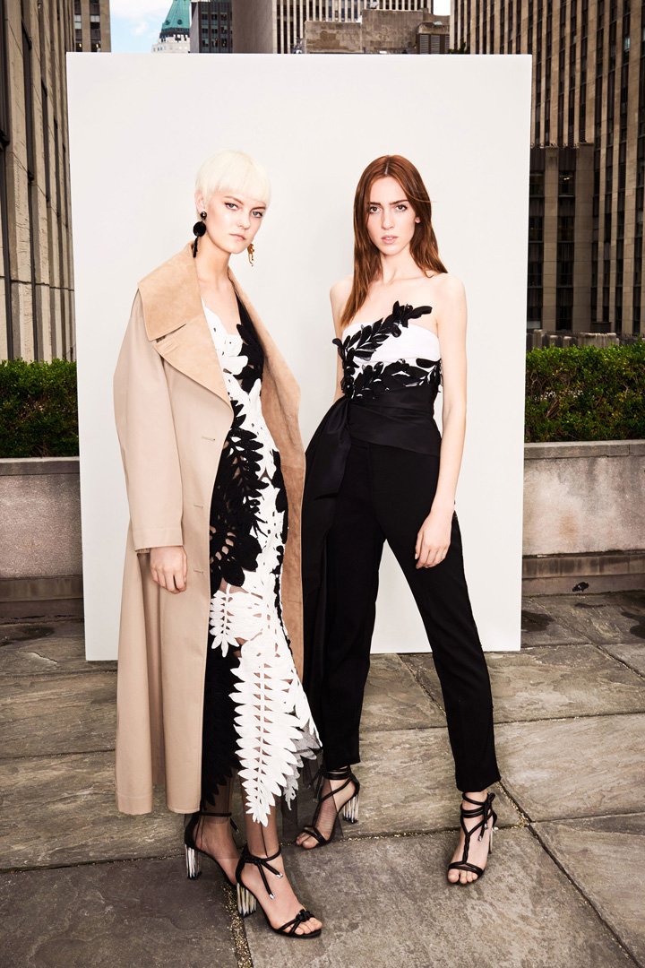 oscar de la renta 2018早春时尚服装造型图