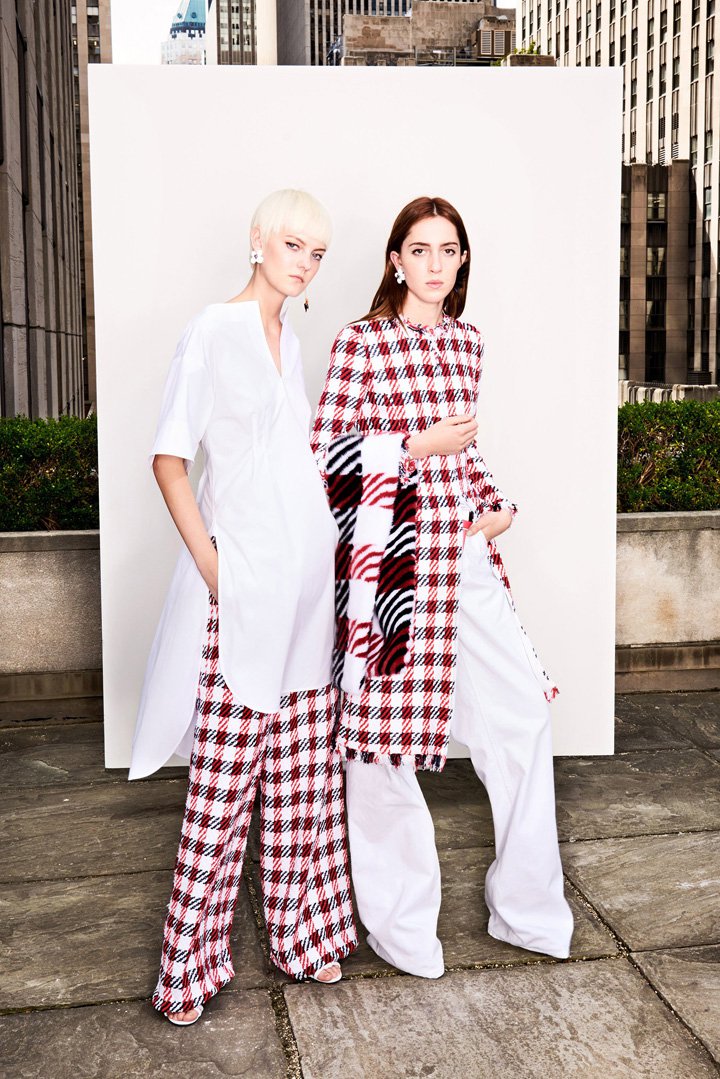 oscar de la renta 2018早春时尚服装造型图