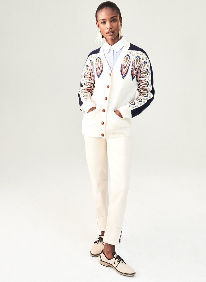 tory burch 2018时尚服装造型图
