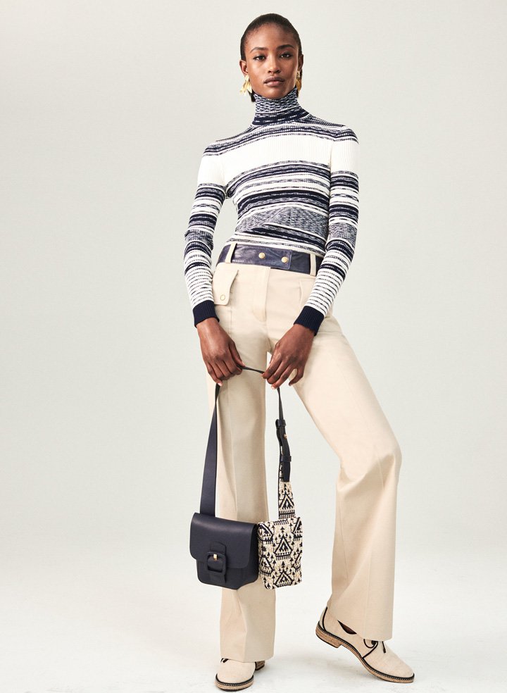 tory burch 2018时尚服装造型图