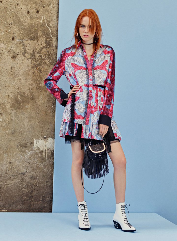 versace 2018范思哲服装商业广告摄影图