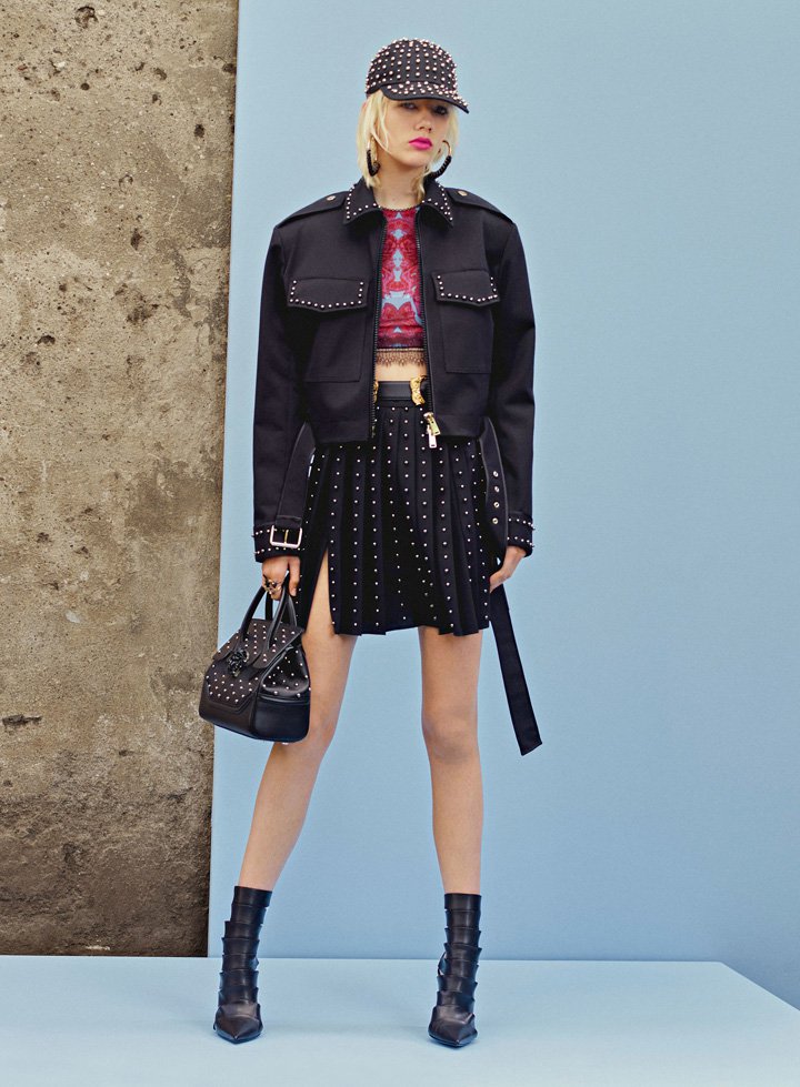 versace 2018范思哲服装商业广告摄影图