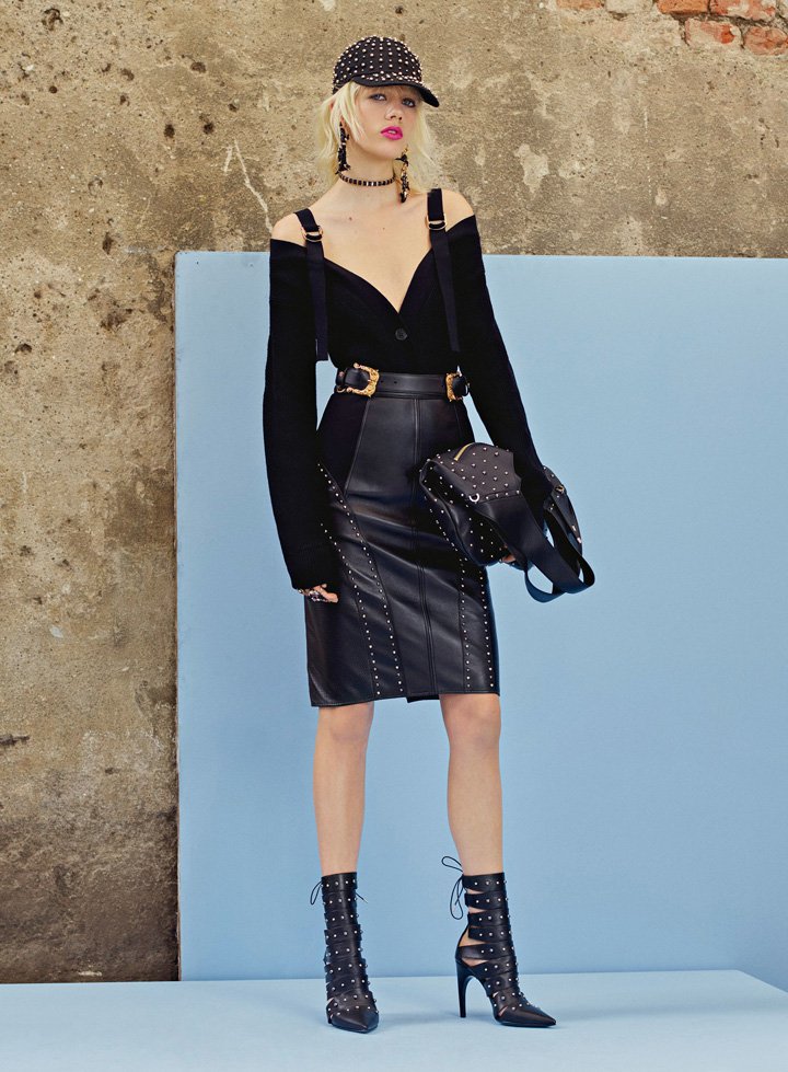 versace 2018范思哲服装商业广告摄影图